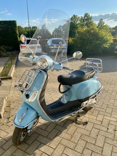 Gestolen Scooter PIAGGIO D418BL