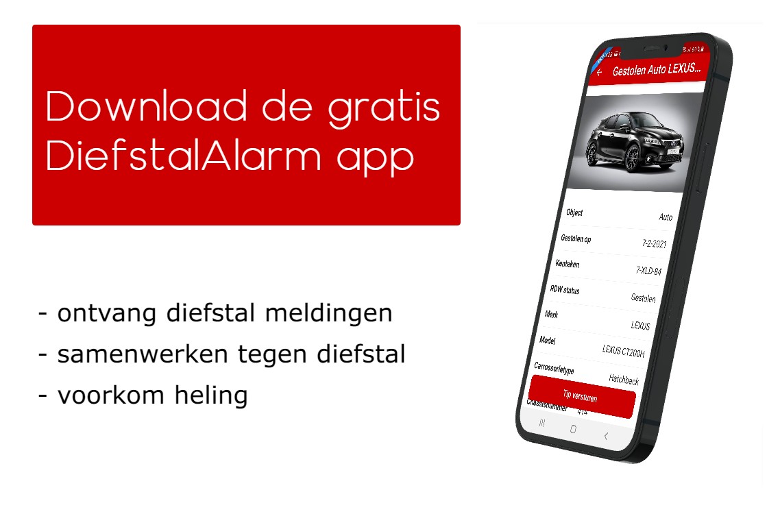 Diefstal Alarm app