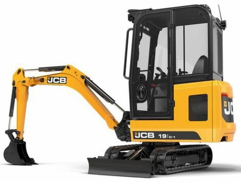 Gestolen Graafmachine  JCB 19C-1