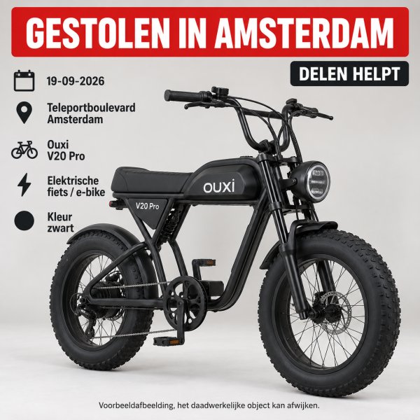 Gestolen Fiets Ouxi