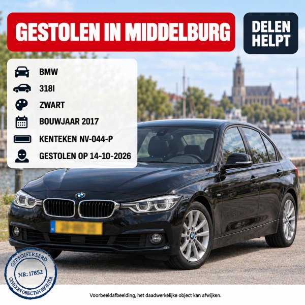 Gestolen Auto BMW NV-044-P