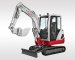 Gestolen Graafmachine  Takeuchi TB225