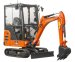 Gestolen Graafmachine  Hitachi ZX19-6CR