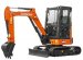 Gestolen Graafmachine  Hitachi ZX26U-6